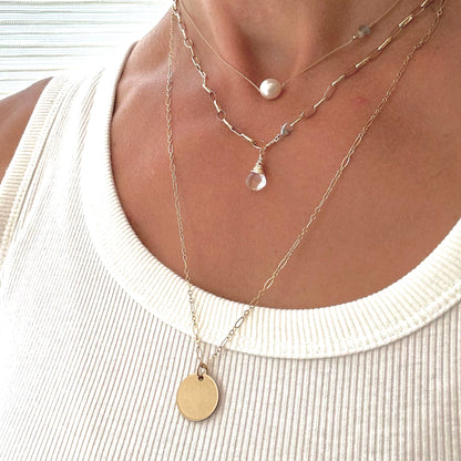 Layering // Soleil Everyday Charm Necklace