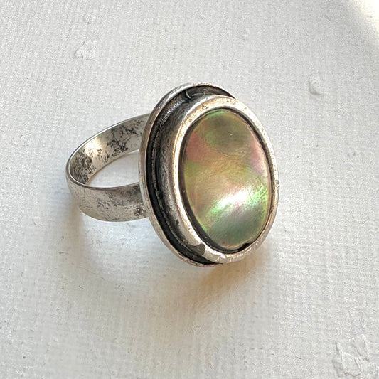 Ring // "Stormy" Mother Of Pearl Ring