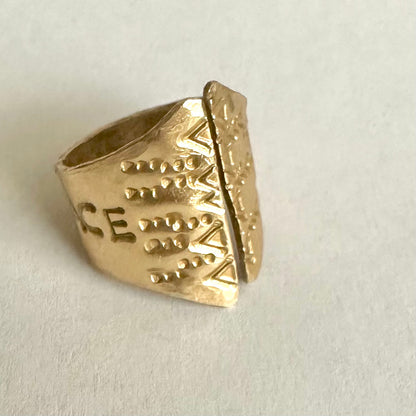 RING "Secret Message" Ring